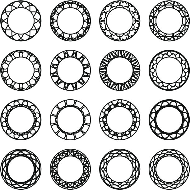 圆装饰组图片下载