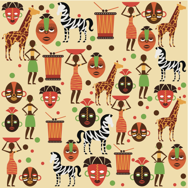 非洲的设计图片下载