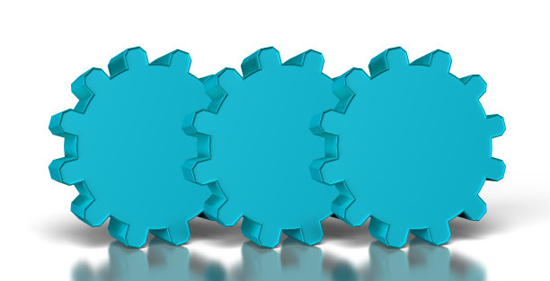 三个齿轮图片下载