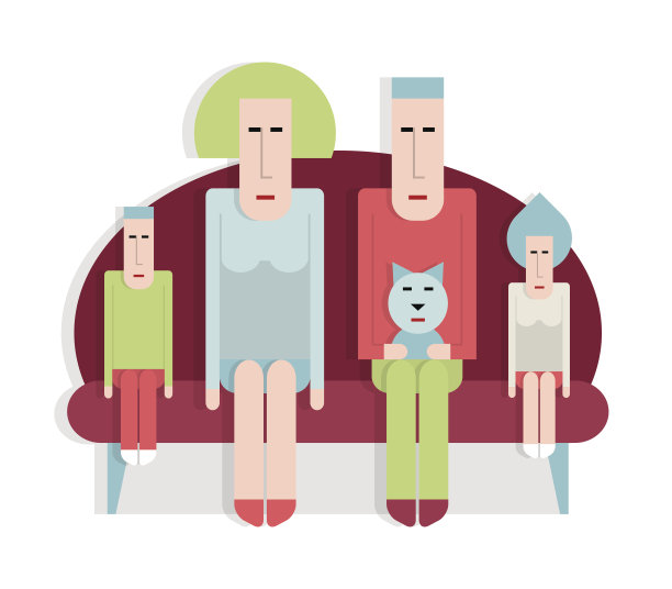 家庭沙发上图片下载