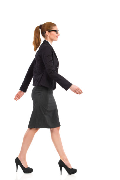 行走的女商人图片下载