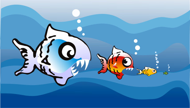 海洋食物链图片下载