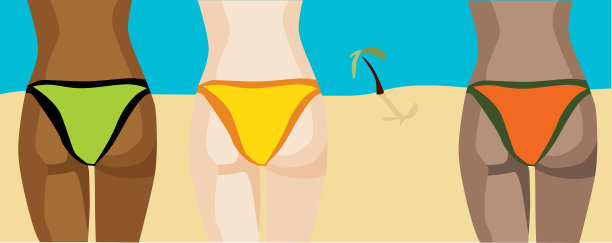 颜色的海滩图片下载