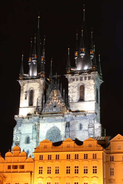 晚上布拉格图片下载