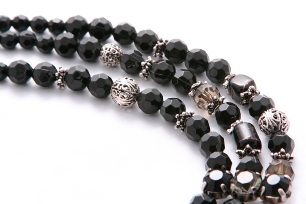 黑色项链图片下载