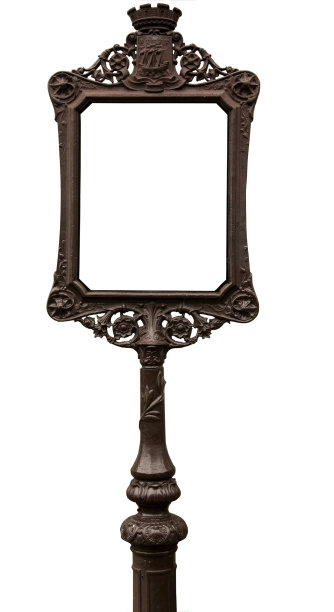 古董金属柱图片下载