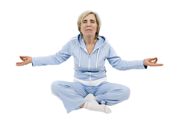 做瑜伽的成熟女人图片下载