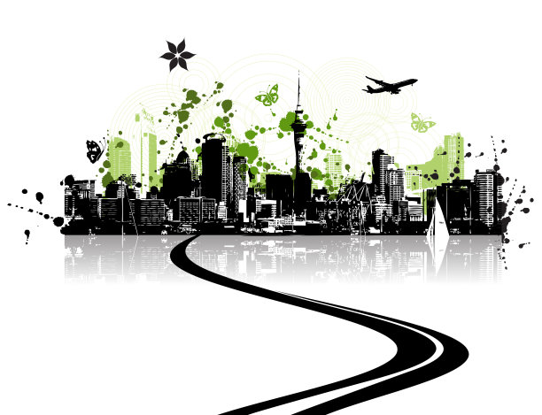 城市景观背景，城市艺术图片下载