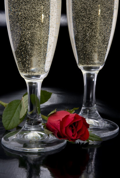 玫瑰和香槟图片下载