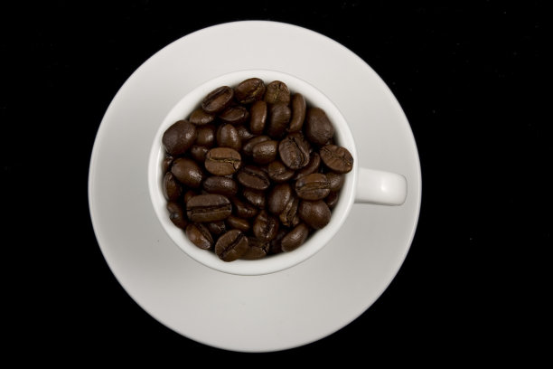 杯的咖啡豆图片下载