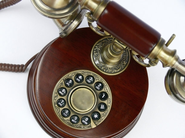 古董电话。图片下载