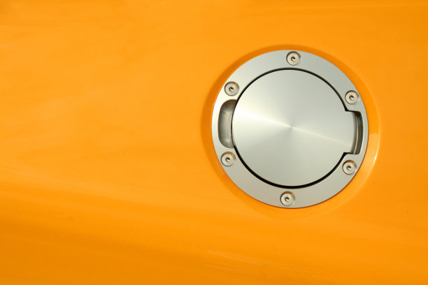 黄色跑车油帽图片下载