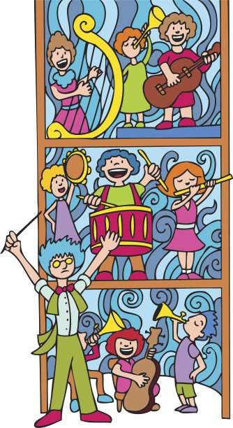 垂直构成图片下载