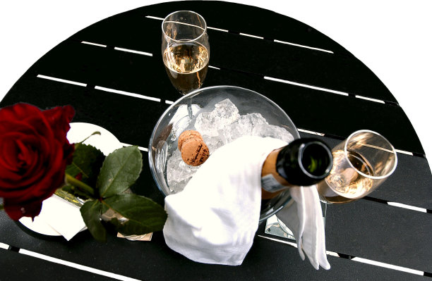 香槟早餐图片下载