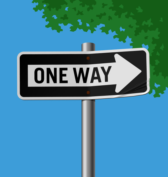 路标;的一种方法图片下载