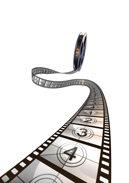 首映倒计时!3 d渲染。孤立的版本。图片下载