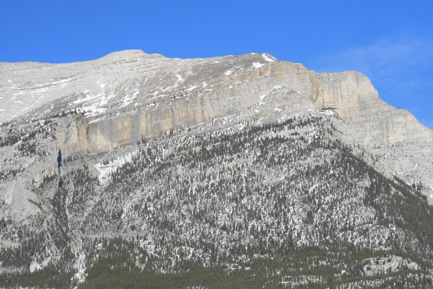 壮丽的落基山脉，加拿大图片下载