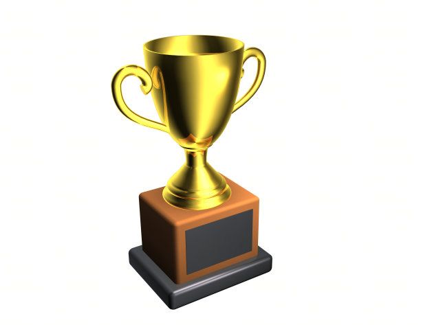 黄金奖杯图片下载