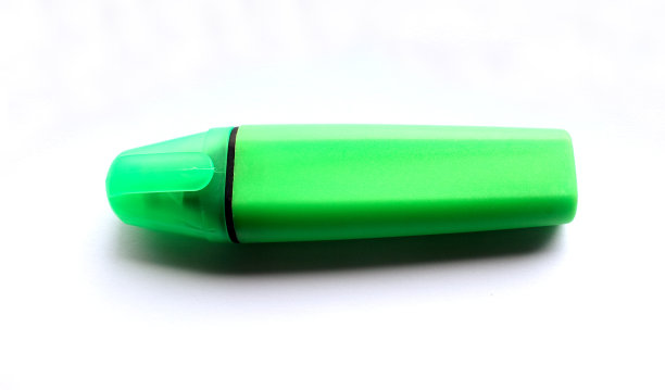 绿色萤光笔图片下载