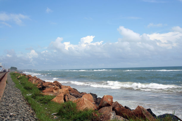 蓝天和大海图片下载
