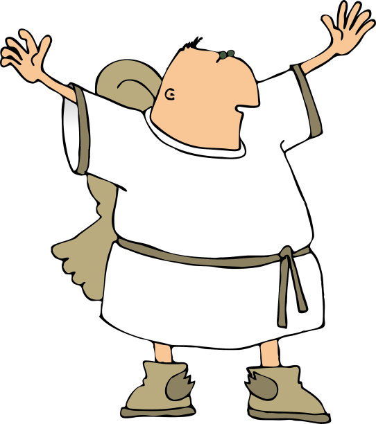 伸出双臂的天使图片下载