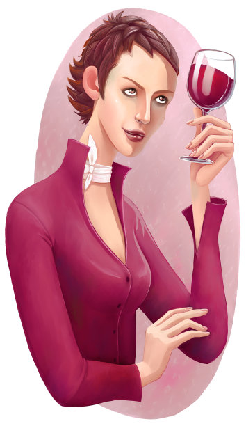 一杯酒图片下载