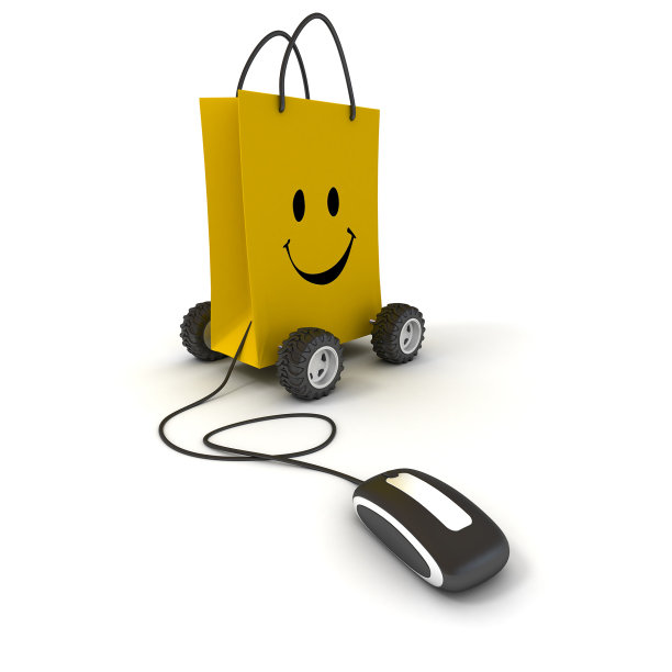 网上购物快乐图片下载