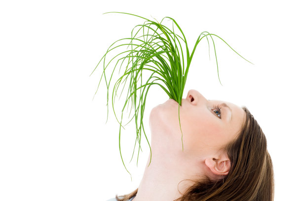 女性与健康食品理念图片下载