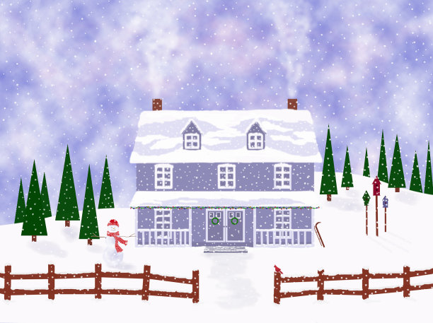 乡下的冬天图片下载