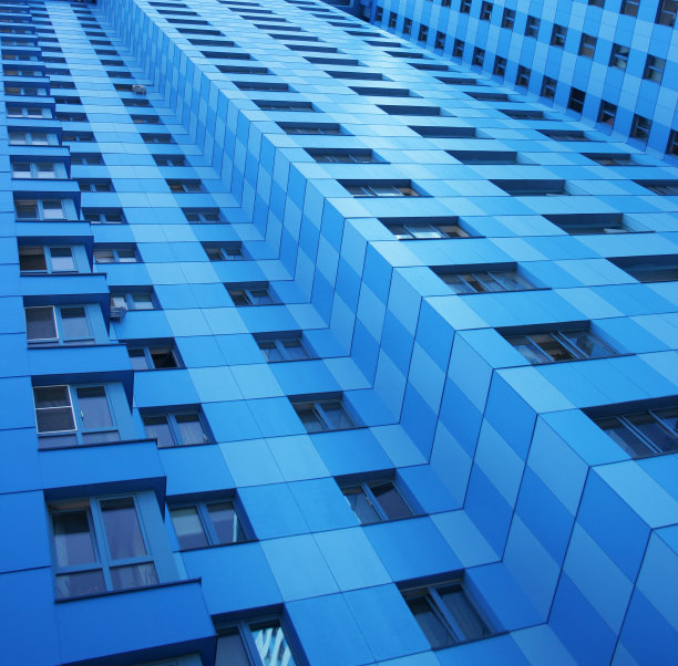 住宅建筑墙体图片下载