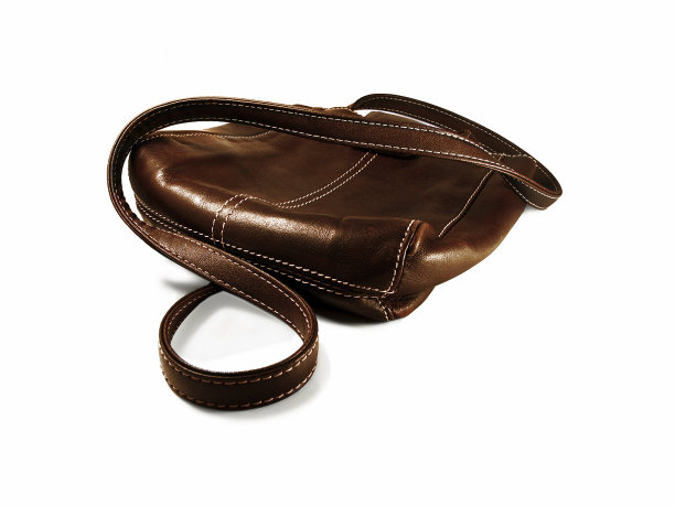 棕色钱包孤立图片下载