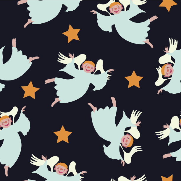 无缝的圣诞背景图片下载