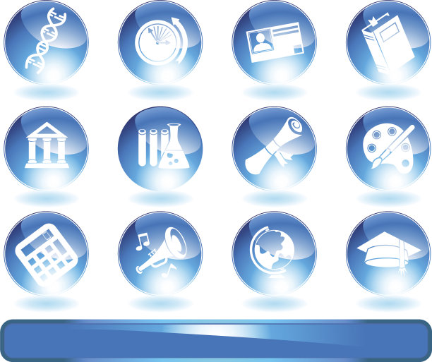 教育水晶图标图片下载