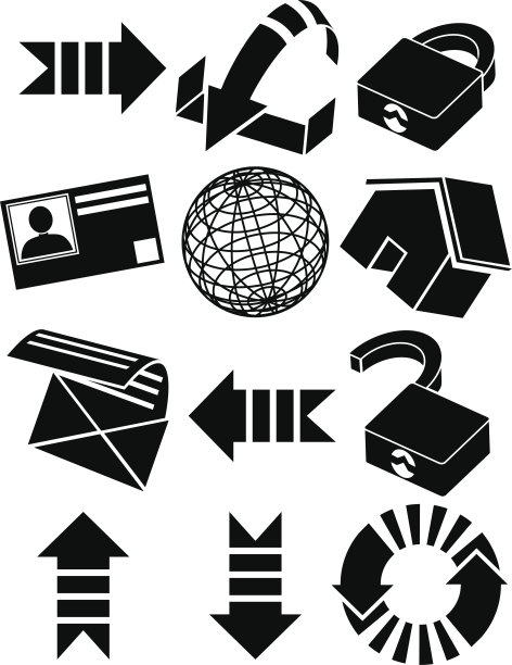 浏览器安全图标图片下载