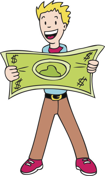 大的钱素材图片