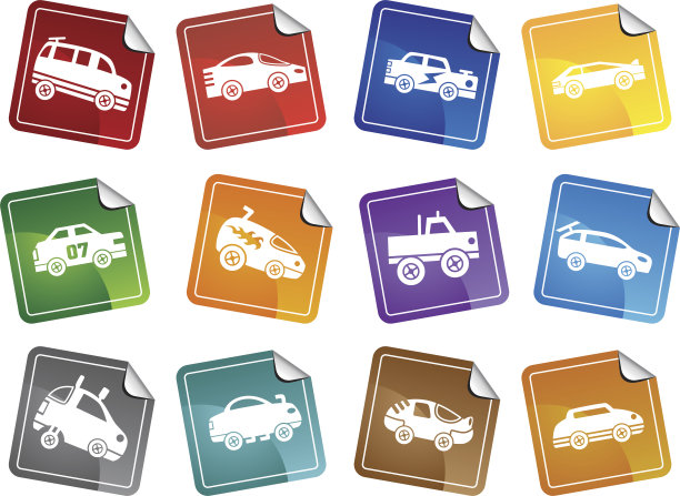 定制的汽车贴纸图片下载