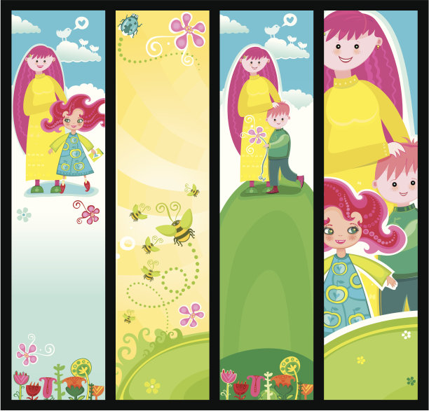 母亲节的横幅图片下载