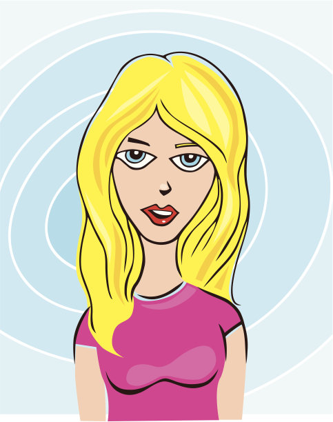 漂亮的金发女郎图片下载