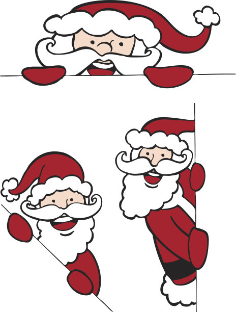 圣诞老人的边界图片下载