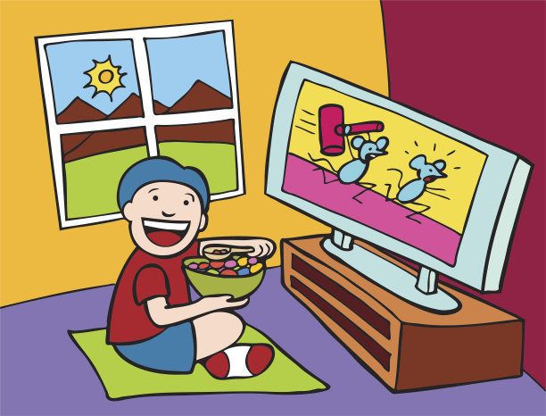 孩子吃麦片图片下载