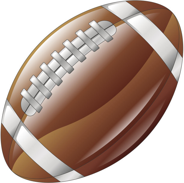 闪亮的美式足球图标图片下载