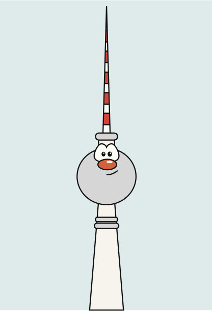 柏林电视塔图片下载