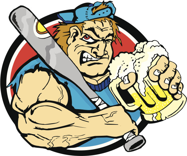棒球啤酒运动队图片下载