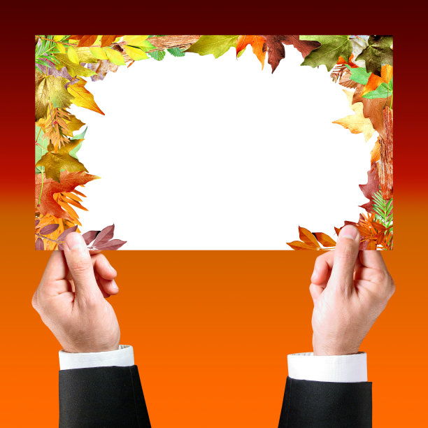 广告在这里(秋天/下降)图片下载