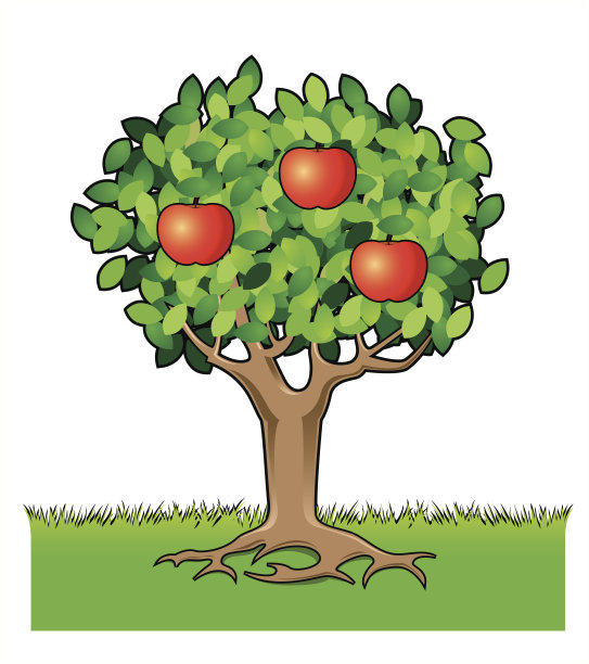 苹果的树图片下载
