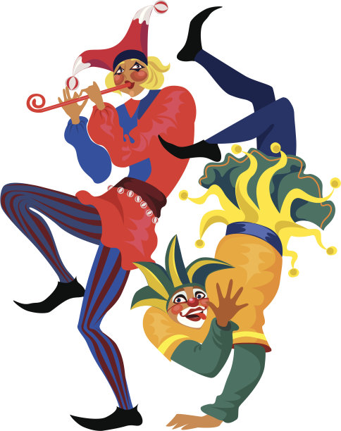 两个小丑图片下载