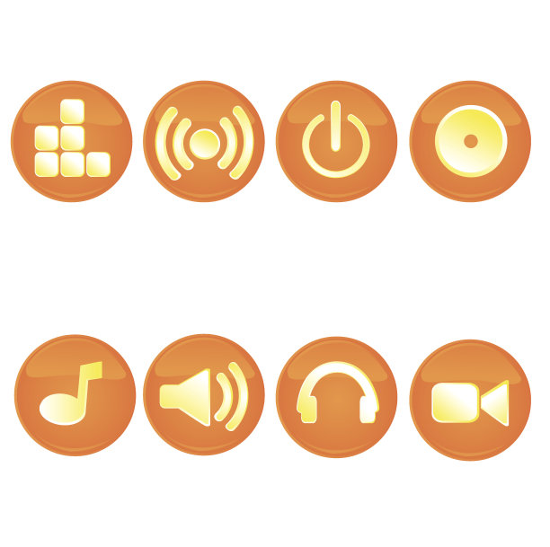 媒体音乐图标图片下载