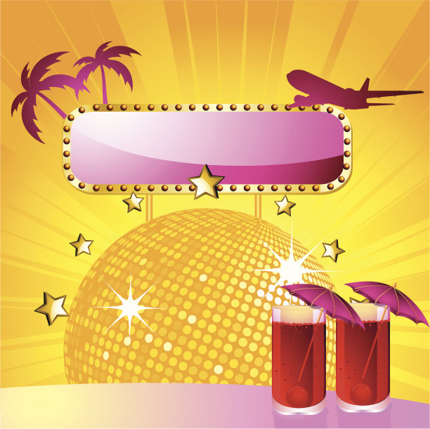 夏季鸡尾酒会图片下载