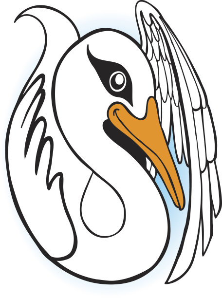 天鹅卡通图片下载