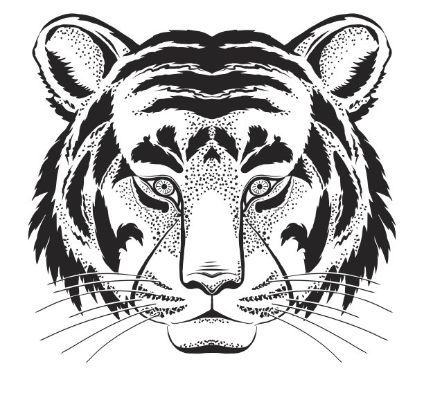 老虎头图片下载